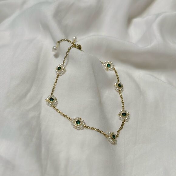 Boho flower bracelet M590 - Picture 4 of 5